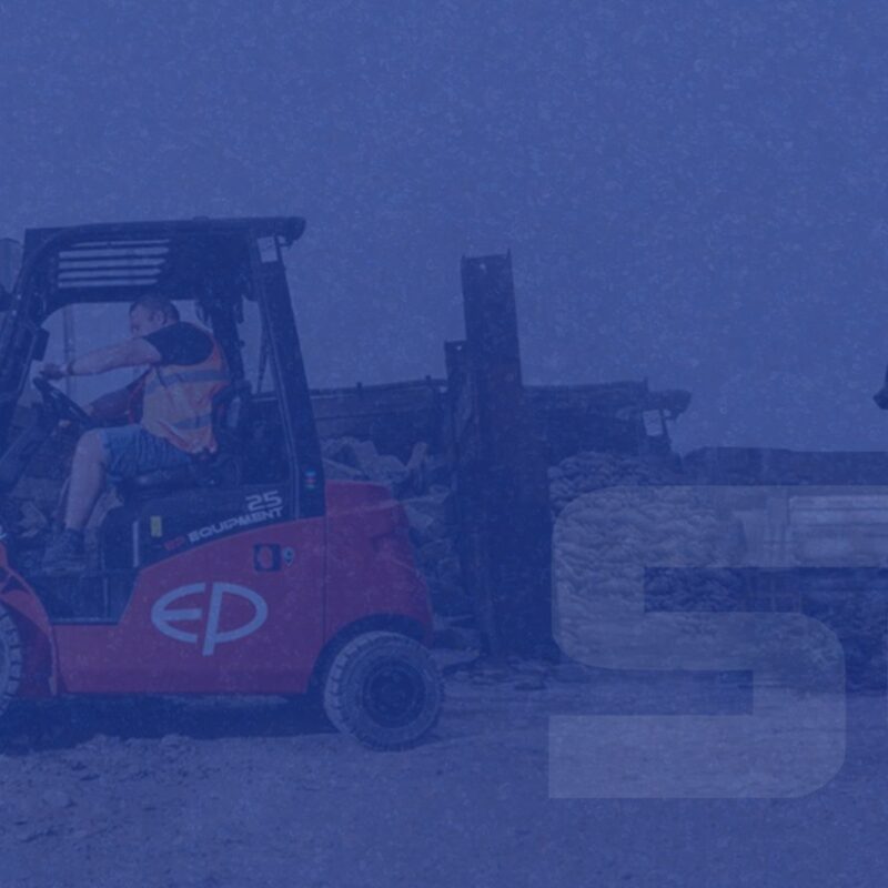 Empilhadeira EP Equipment na SGB